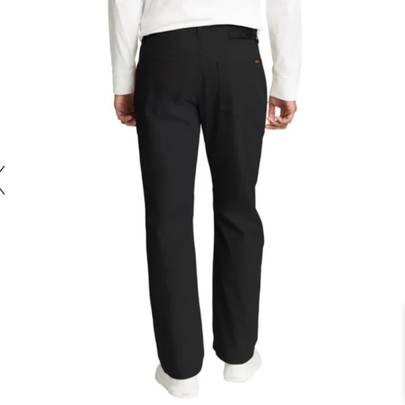 Black Canvas Pants Eddie Bauer Men’s Utility Pant - Picture 8 of 16